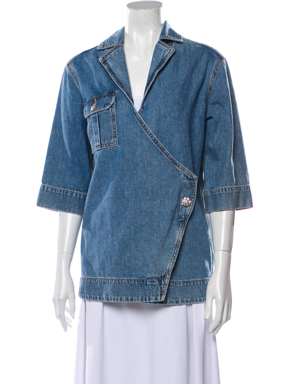 Ganni Denim Jacket w/ Tags - image 1