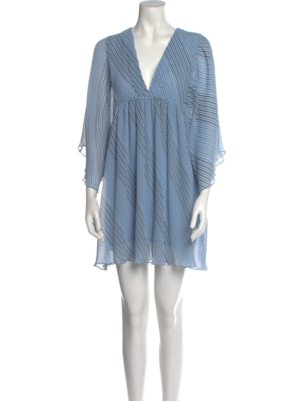 Ganni Striped Mini Dress - image 1