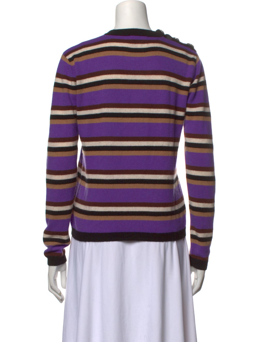 Ganni Cashmere Striped Sweater - image 3