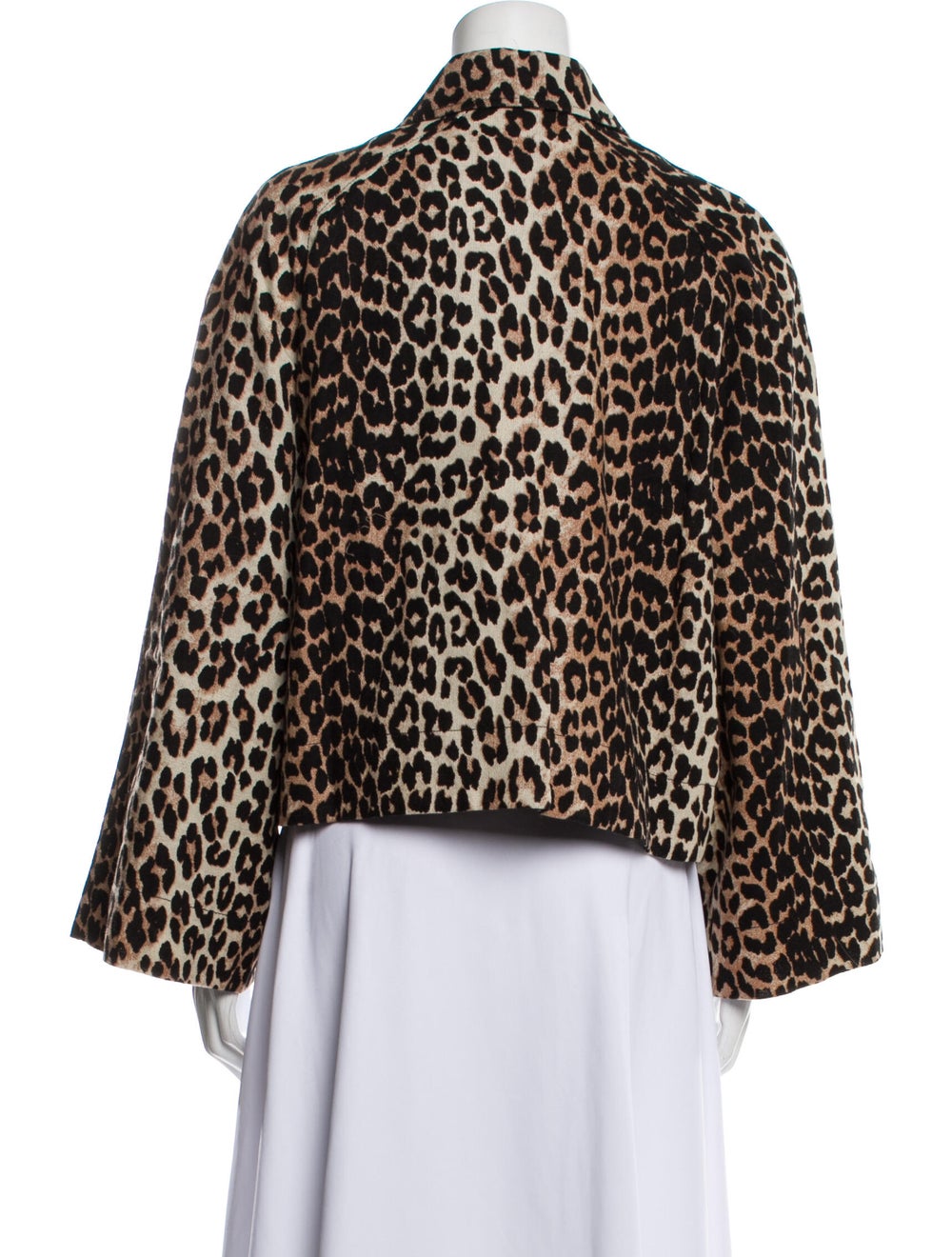 Ganni Animal Print Faux Fur Jacket - image 3