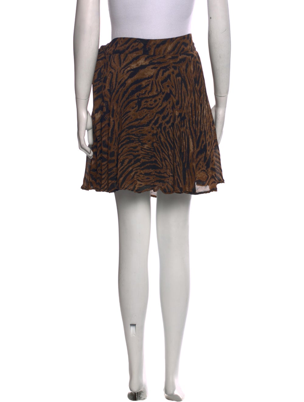 Ganni Animal Print Mini Skirt - image 3