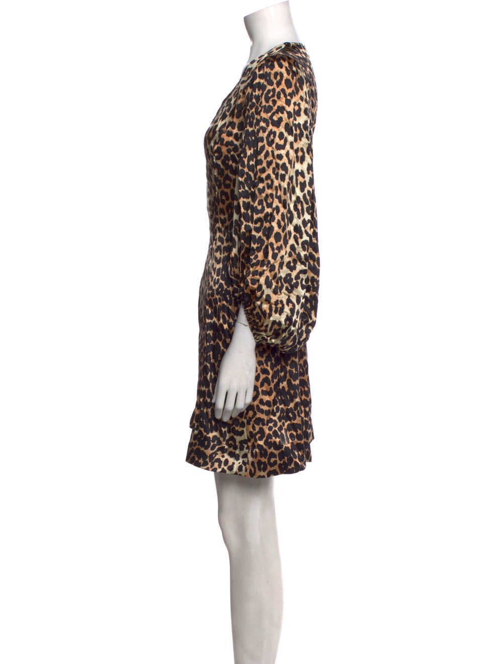 Ganni Silk Mini Dress - image 2