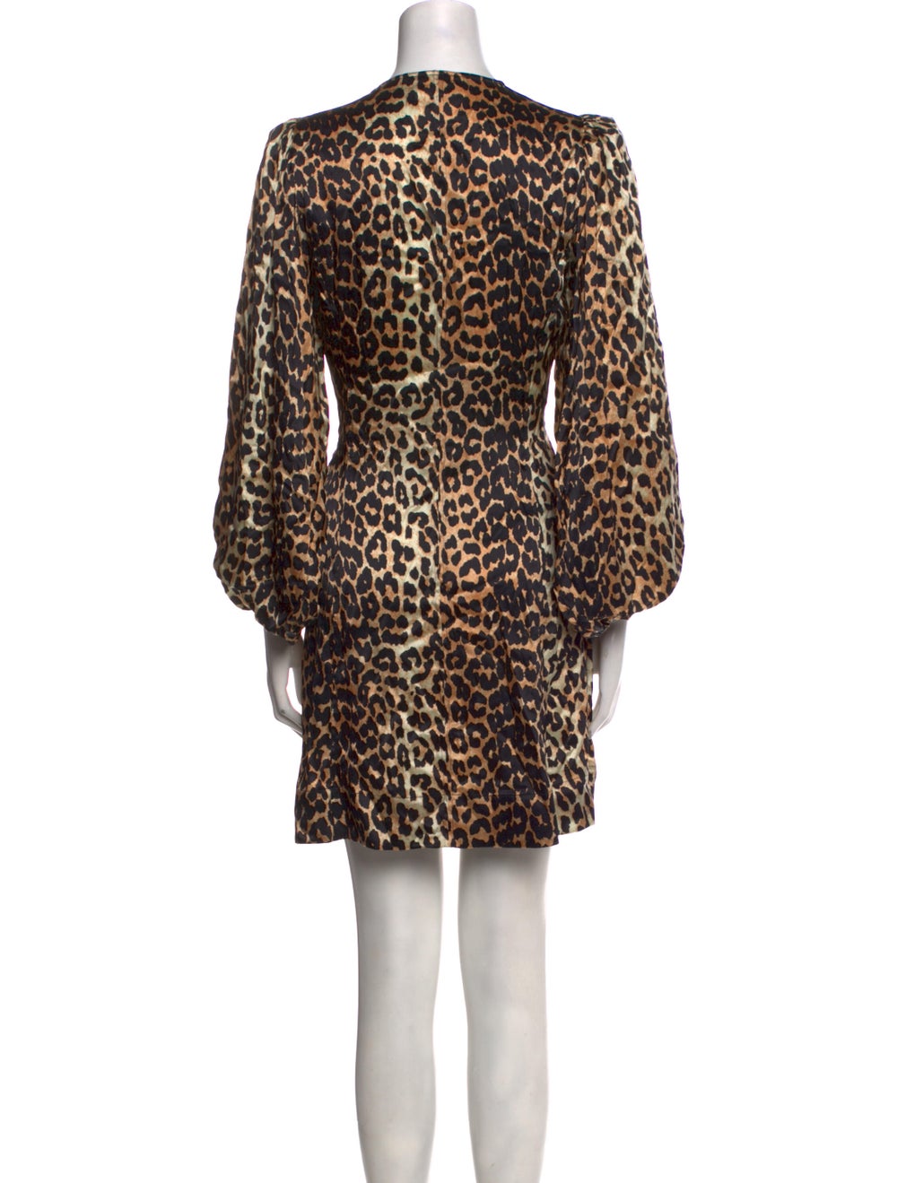 Ganni Silk Mini Dress - image 3