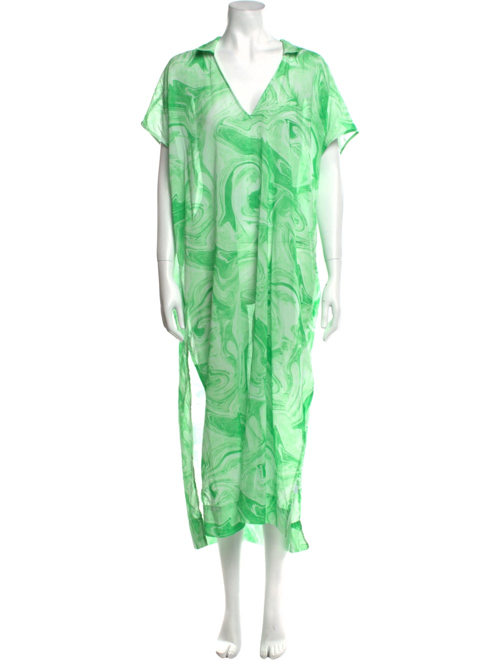 Ganni Printed Long Dress w/ Tags - image 1