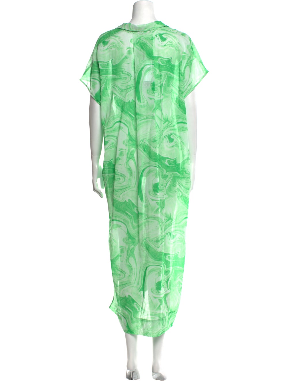 Ganni Printed Long Dress w/ Tags - image 3
