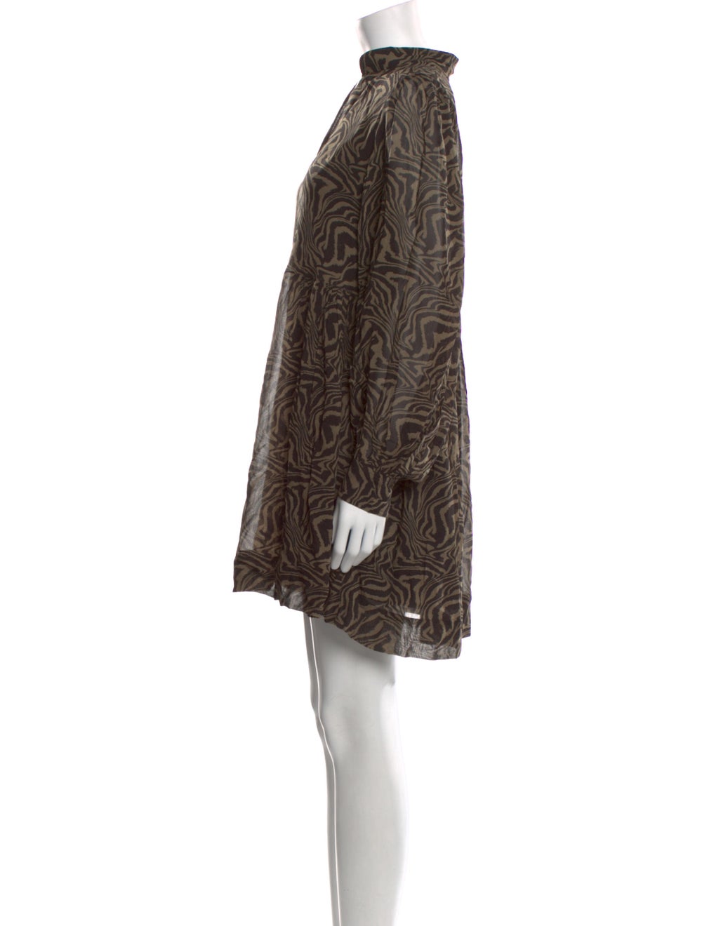 Ganni Printed Mini Dress w/ Tags - image 2
