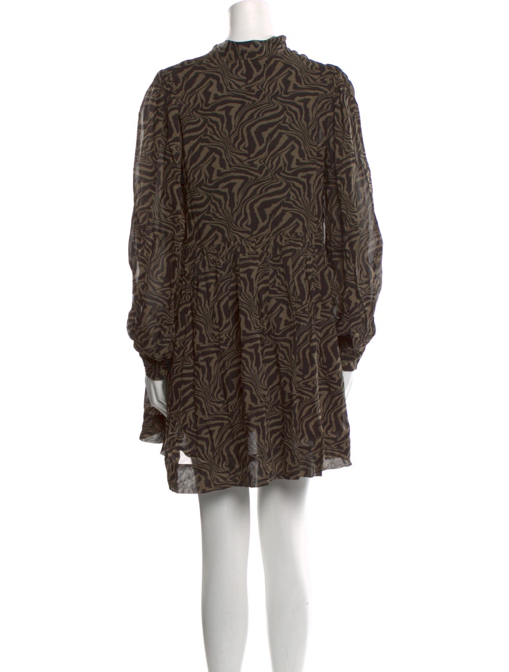 Ganni Printed Mini Dress w/ Tags - image 3