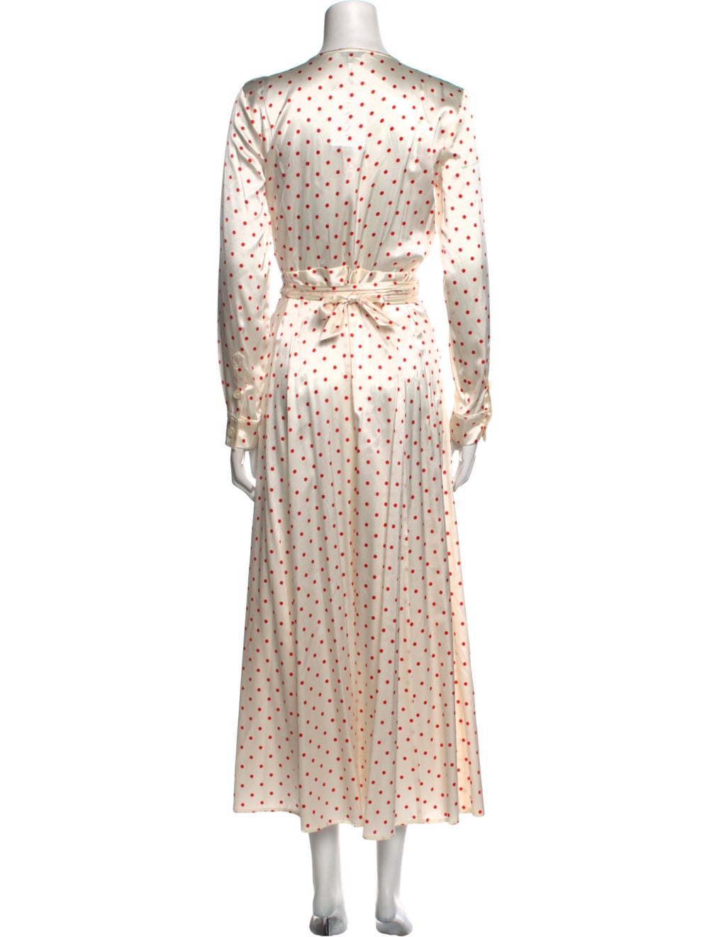 Ganni Silk Long Dress w/ Tags - image 3