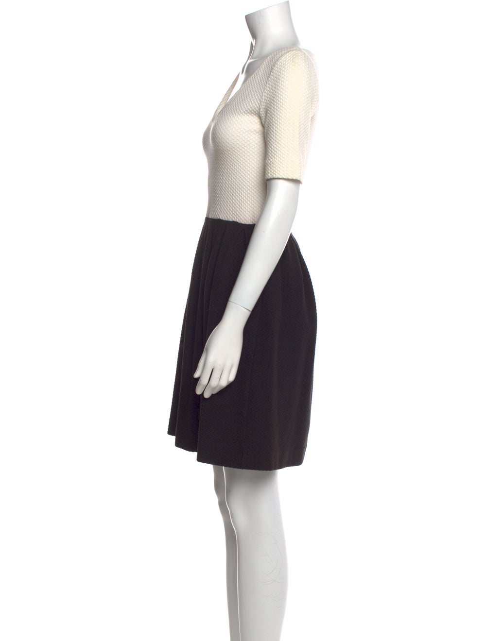 Ganni V-Neck Mini Dress - image 2