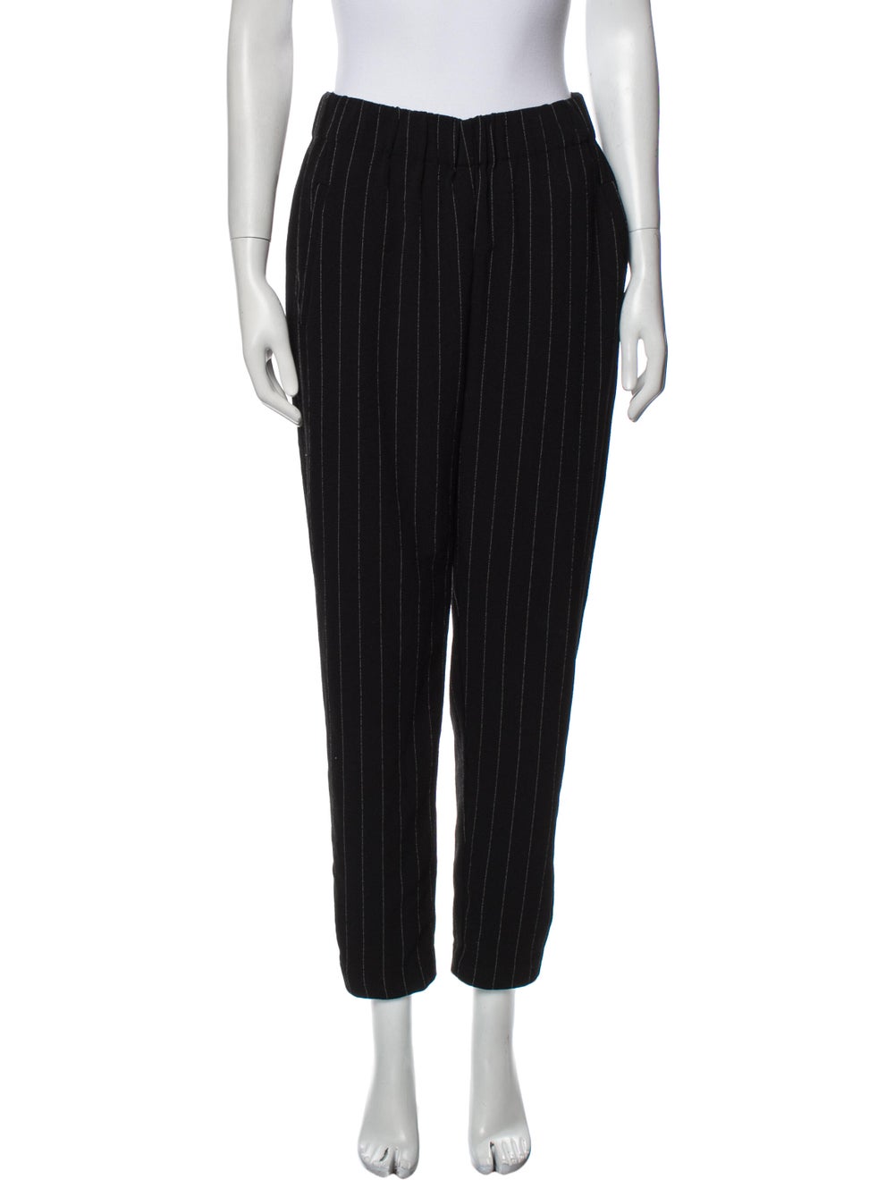 Ganni Striped Straight Leg Pants - image 1