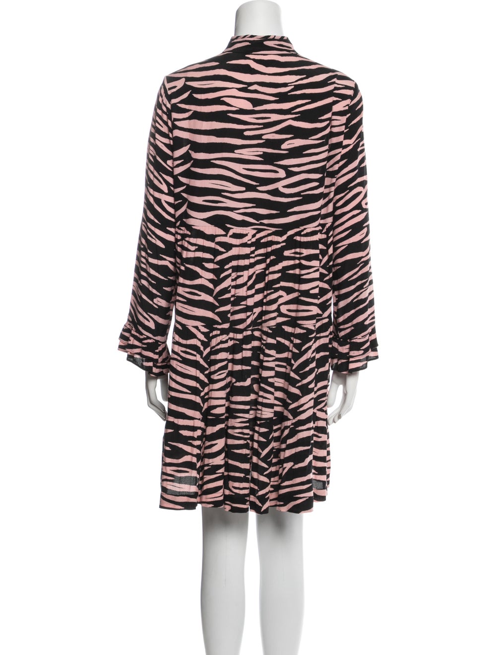 Ganni Animal Print Mini Dress - image 3