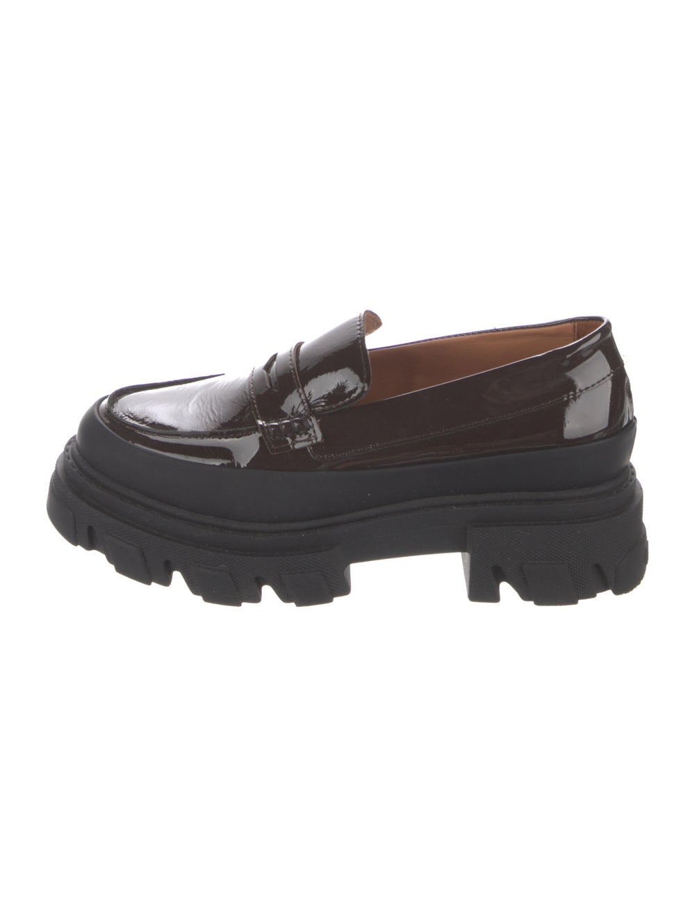 Ganni Patent Leather Loafers - image 1