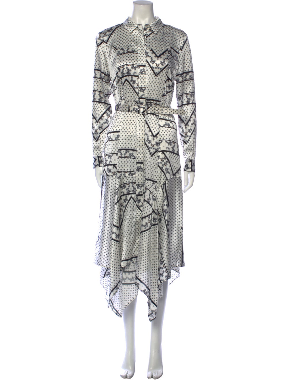 Ganni Silk Long Dress - image 1