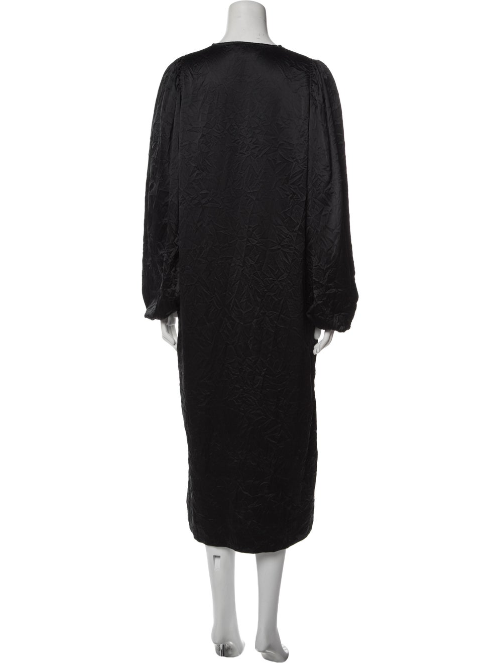 Ganni V-Neck Long Dress - image 3