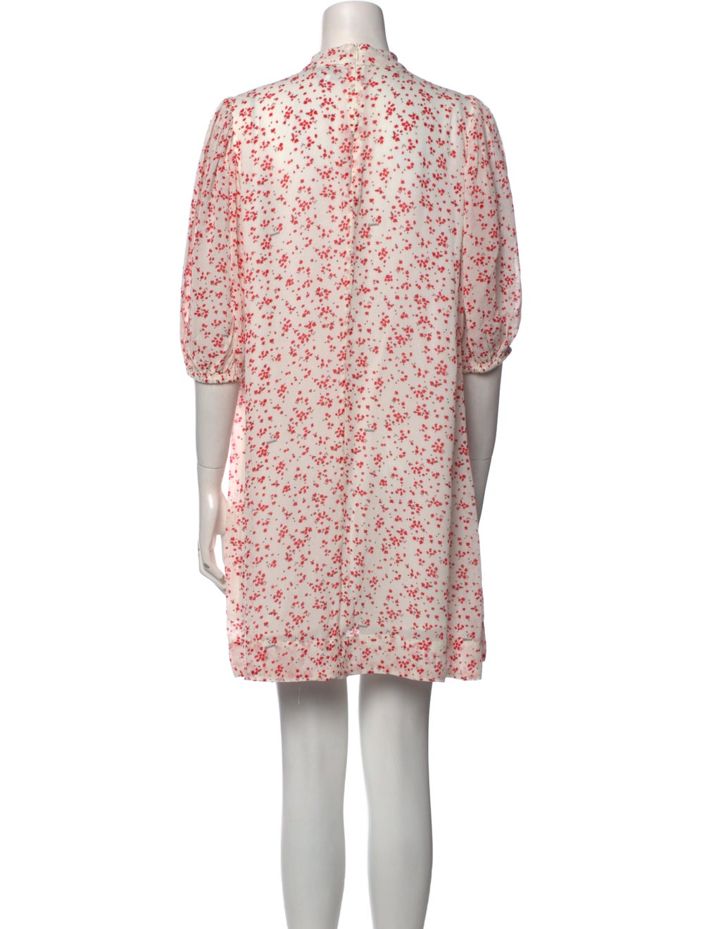 Ganni Floral Print Mini Dress - image 3