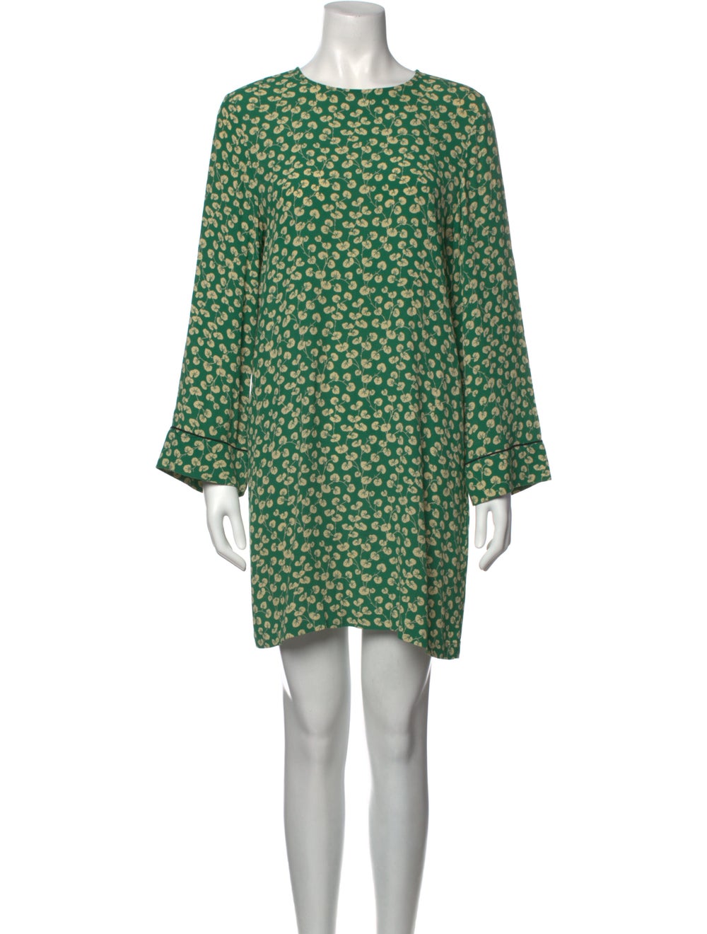 Ganni Printed Mini Dress - image 1