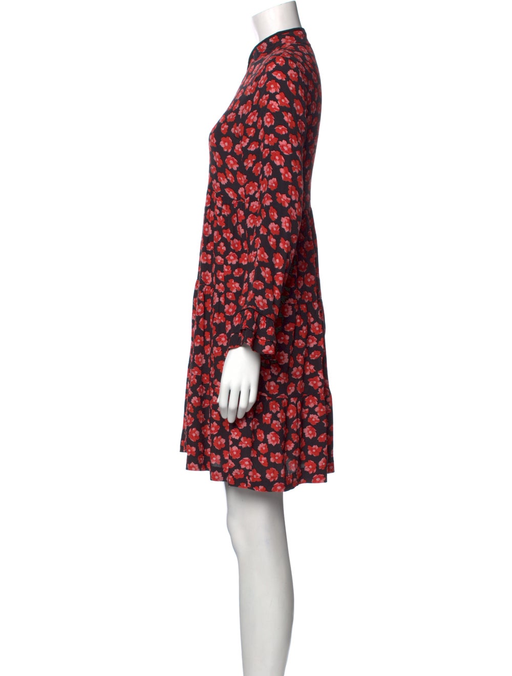 Ganni Floral Print Mini Dress - image 2