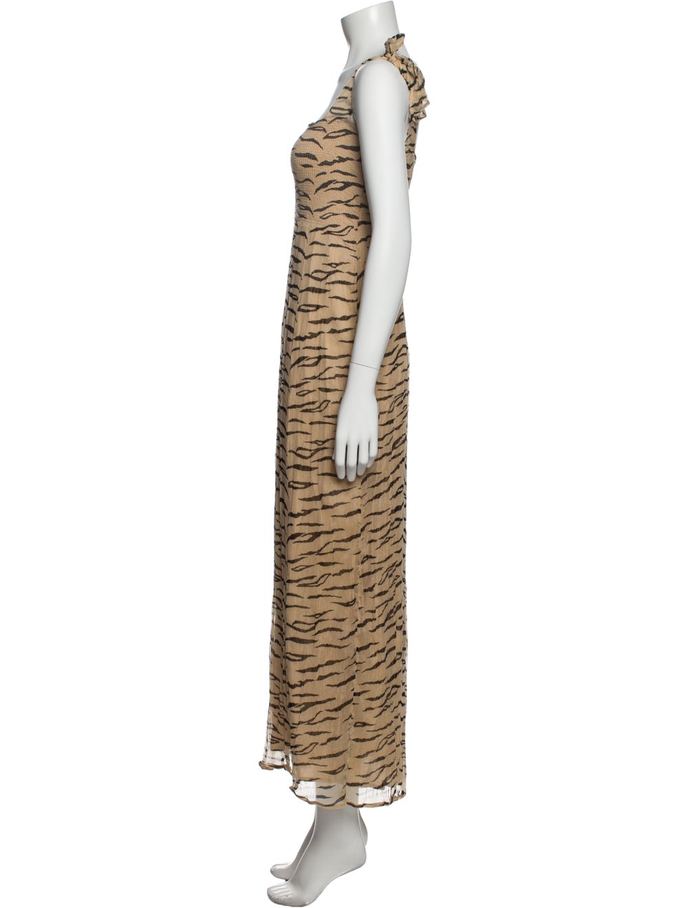 Ganni Animal Print Long Dress - image 2
