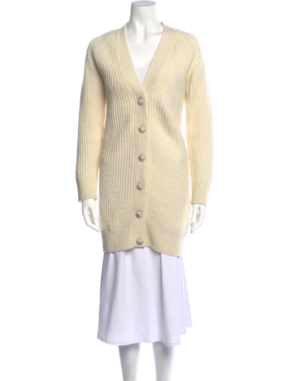 Ganni V-Neck Sweater - image 1
