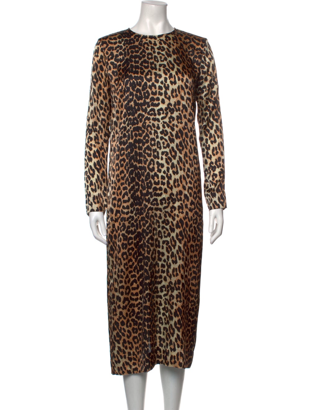 Ganni Silk Long Dress - image 1