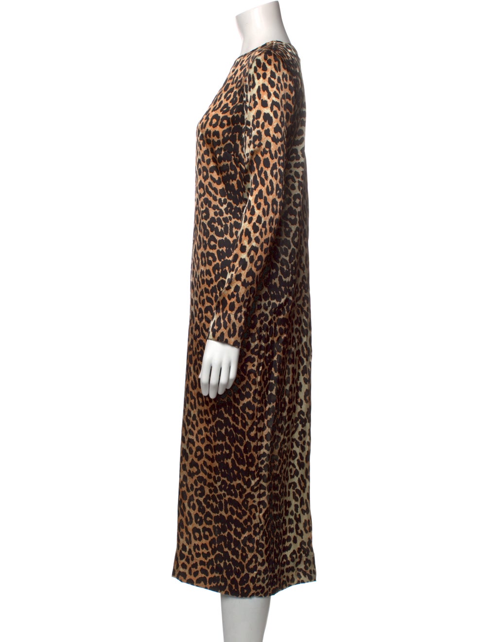 Ganni Silk Long Dress - image 2