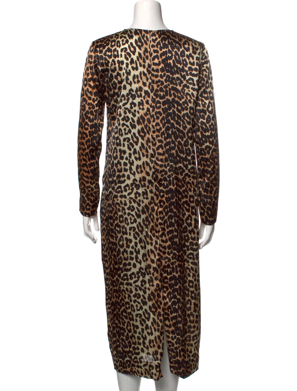 Ganni Silk Long Dress - image 3