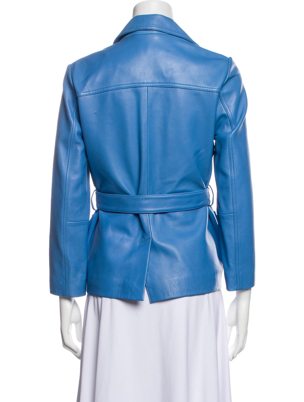 Ganni Lamb Leather Blazer - image 3