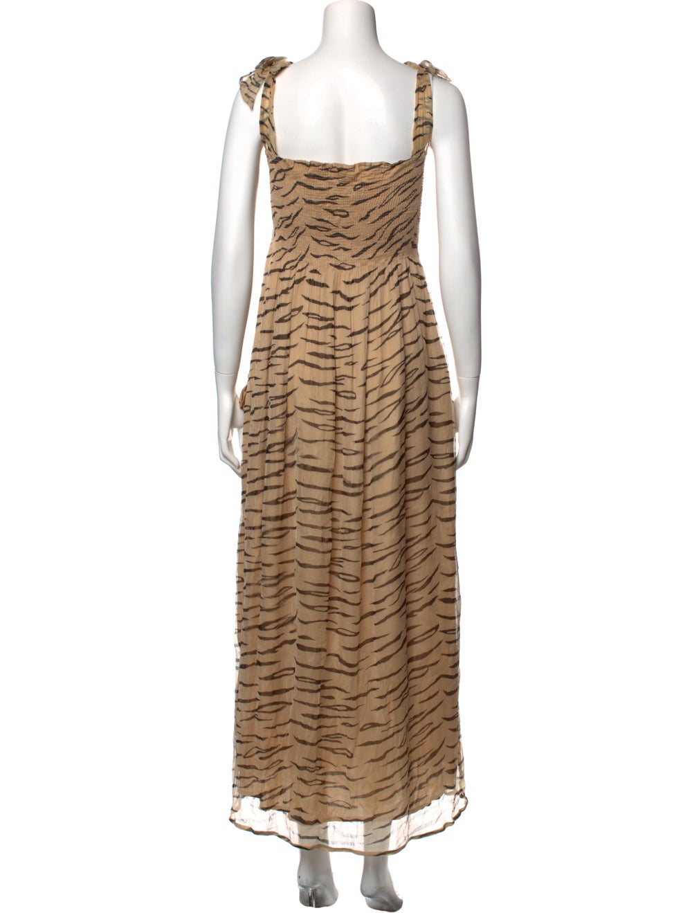 Ganni Animal Print Long Dress - image 3