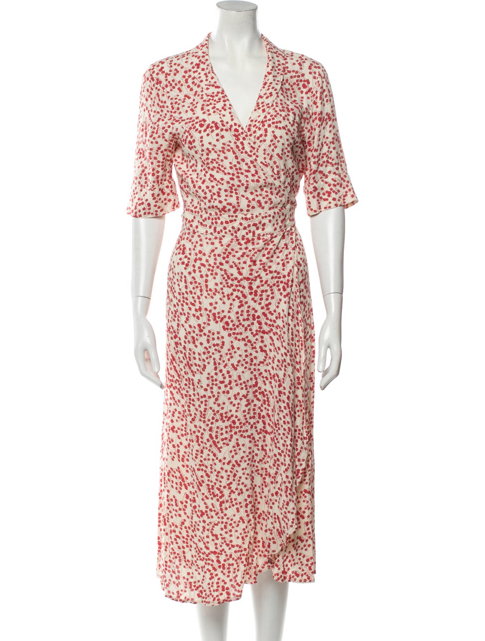 Ganni Floral Print Long Dress - image 1
