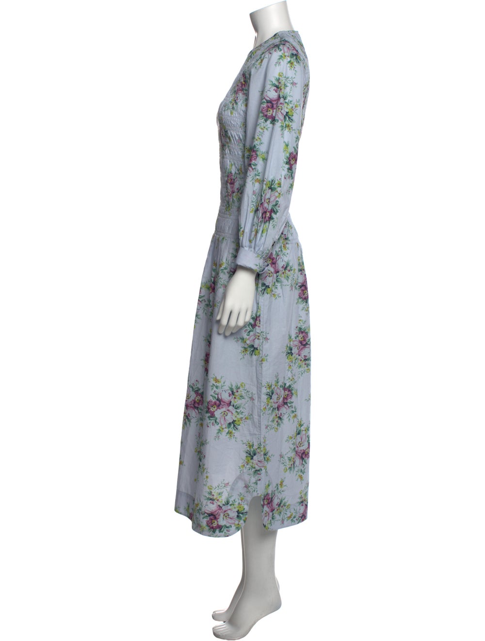 Ganni Floral Print Long Dress - image 2