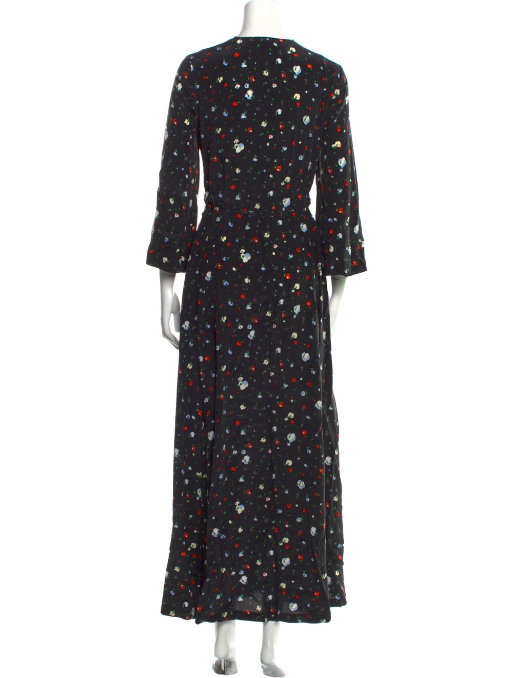 Ganni Silk Long Dress - image 3