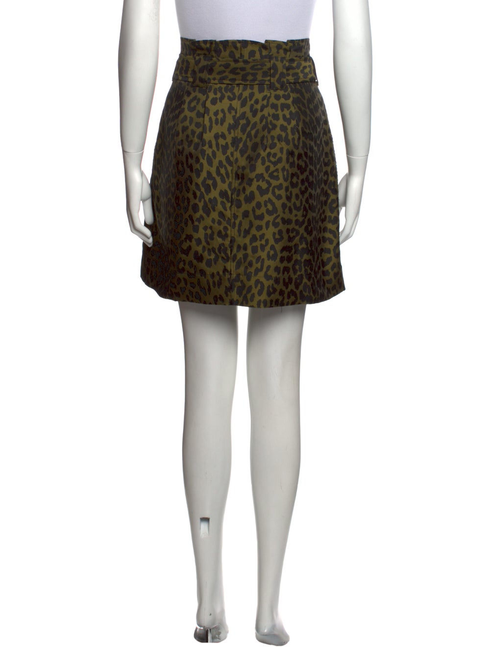 Ganni Animal Print Mini Skirt - image 3