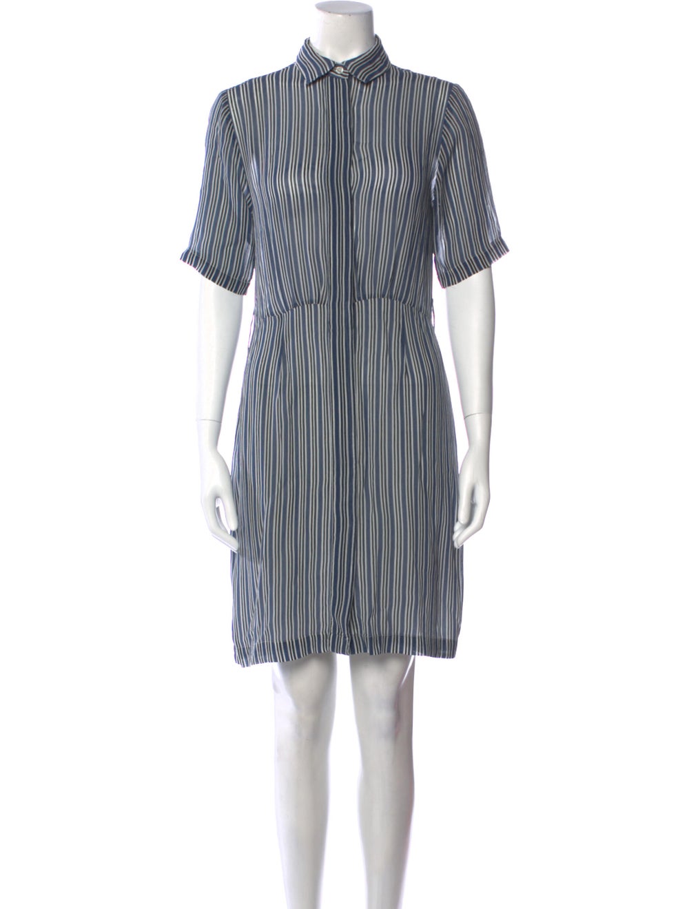 Ganni Striped Mini Dress - image 1