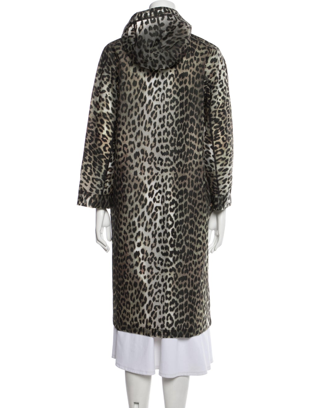 Ganni Animal Print Faux Fur Coat - image 3