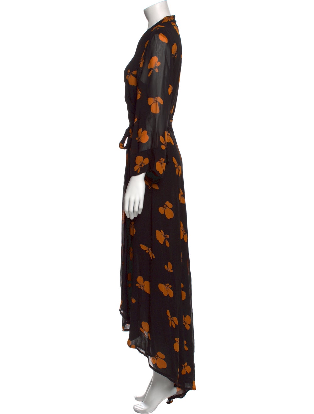 Ganni Floral Print Long Dress - image 2
