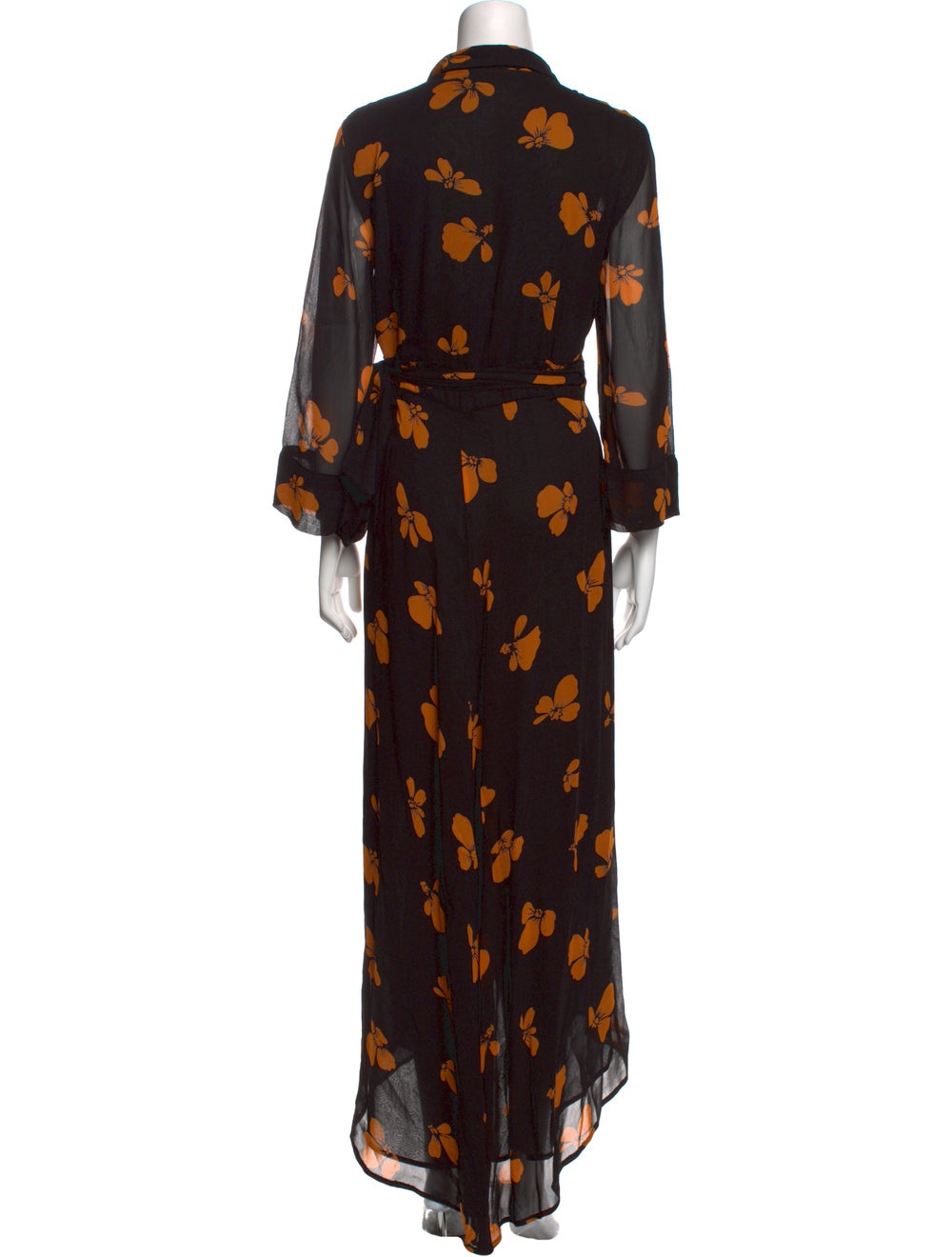 Ganni Floral Print Long Dress - image 3