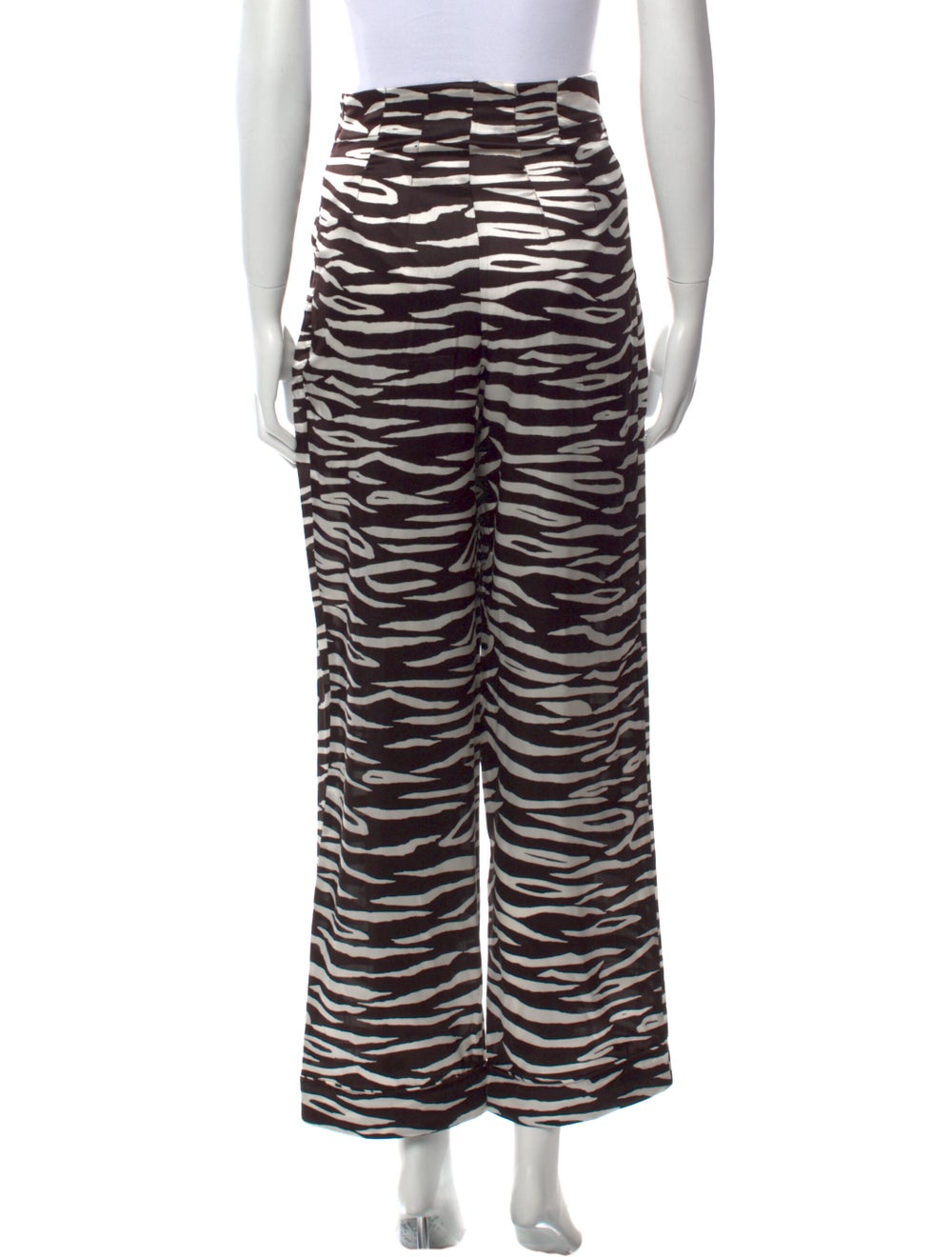 Ganni Silk Wide Leg Pants - image 3