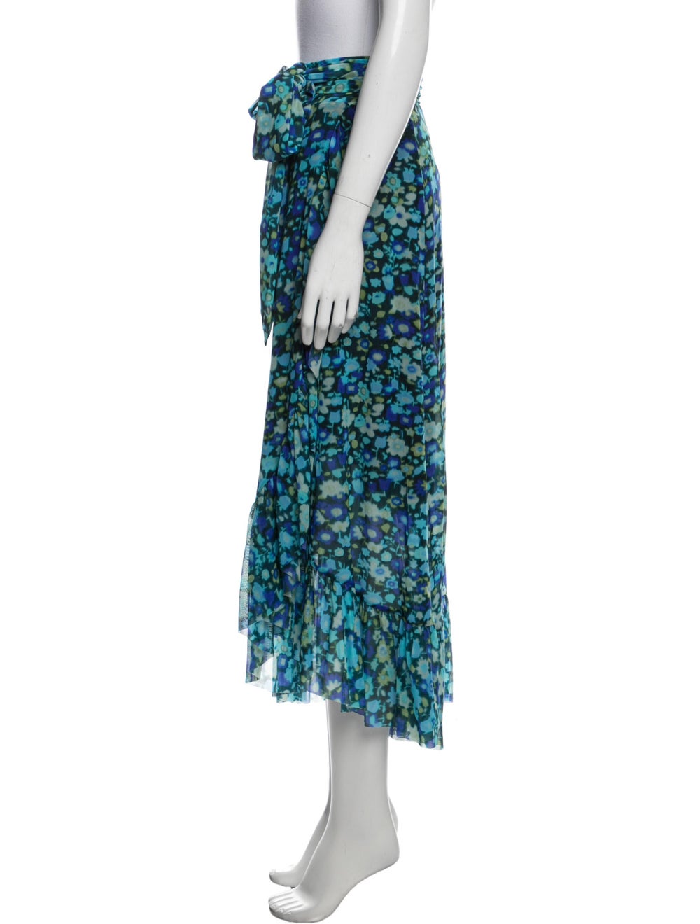 Ganni Floral Print Long Skirt - image 2