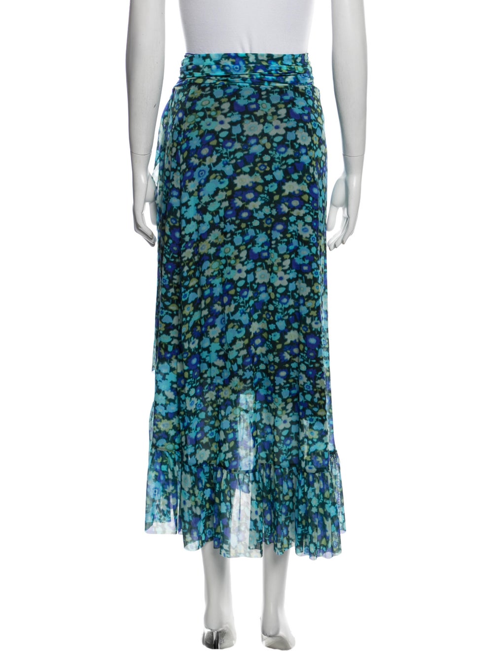 Ganni Floral Print Long Skirt - image 3