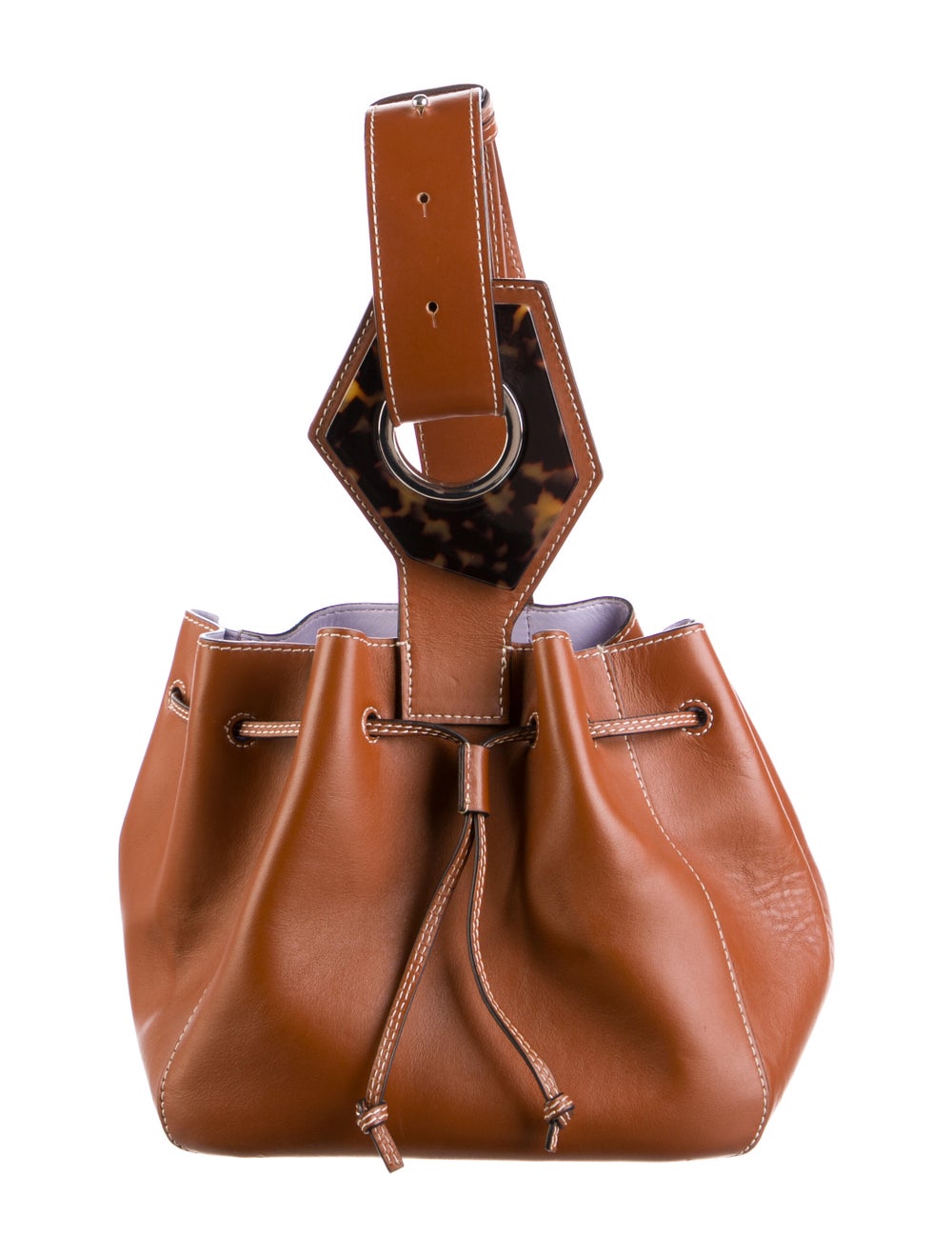 Ganni Leather Bucket Bag - image 1