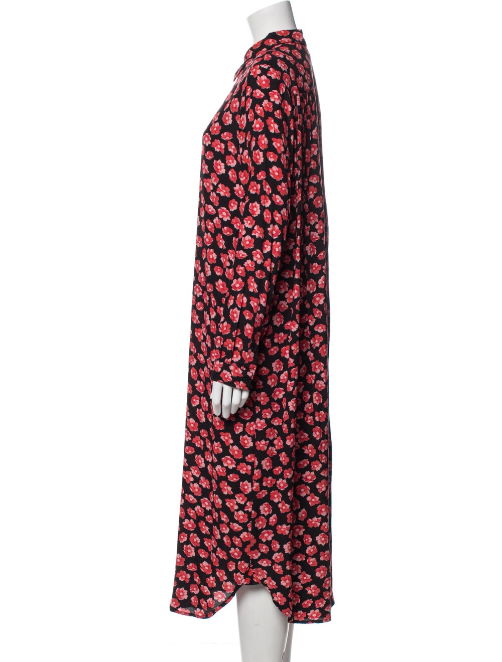 Ganni Floral Print Long Dress - image 2