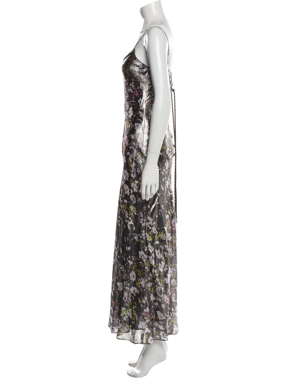 Ganni Floral Print Long Dress - image 2