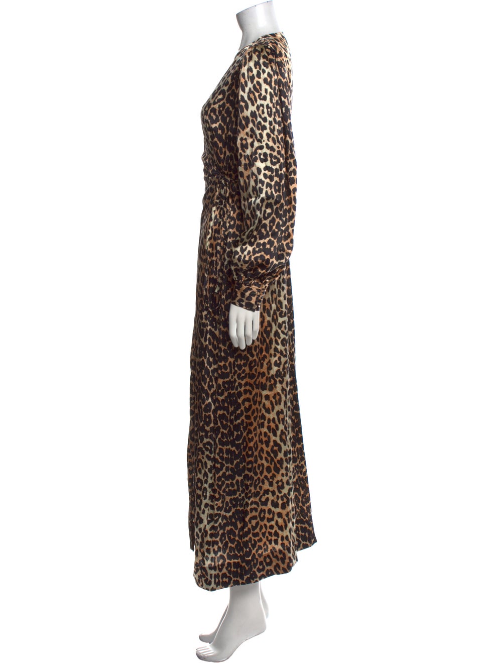 Ganni Silk Long Dress - image 2