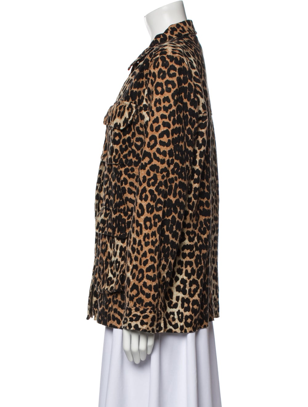 Ganni Animal Print Evening Jacket - image 2