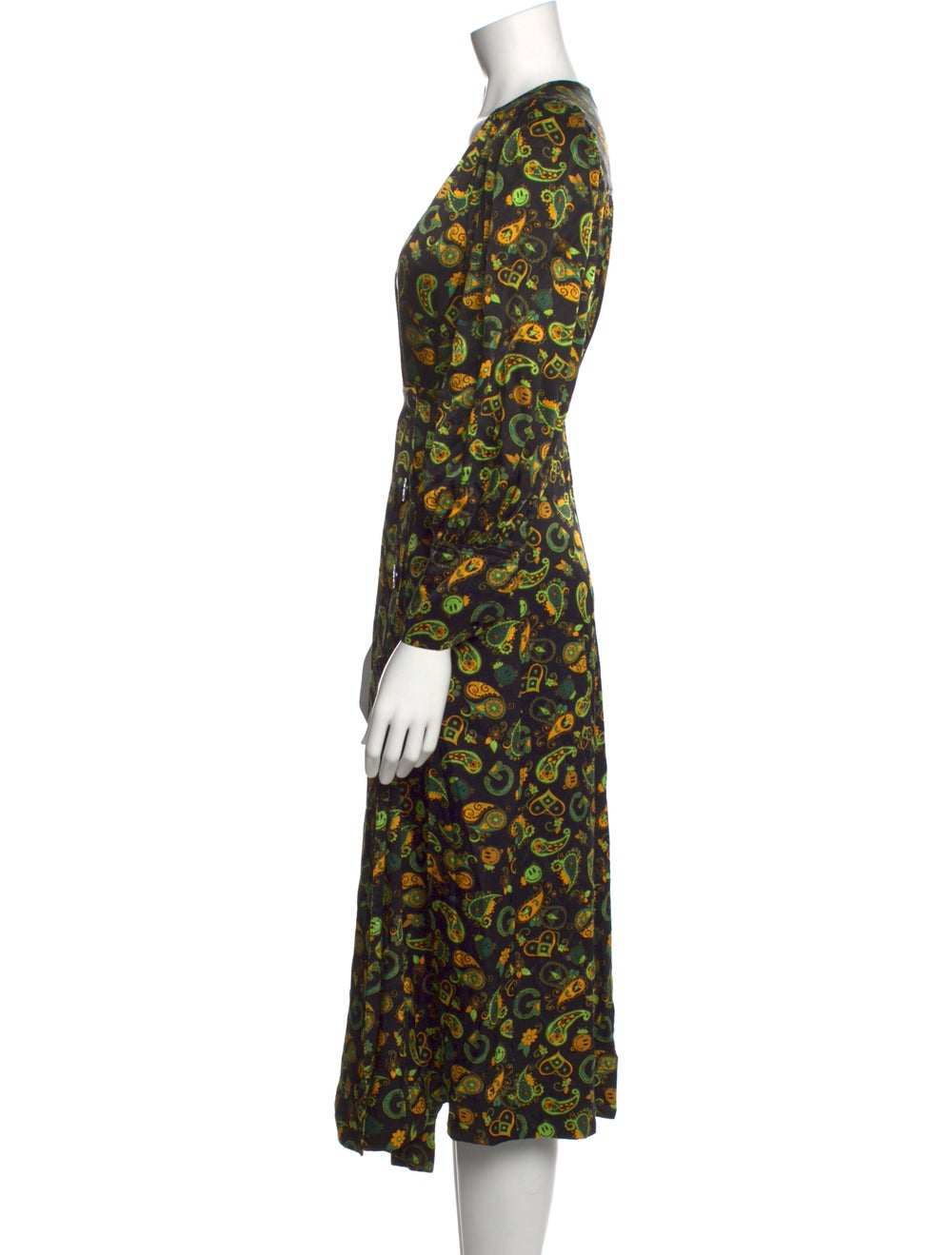 Ganni Floral Print Long Dress - image 2