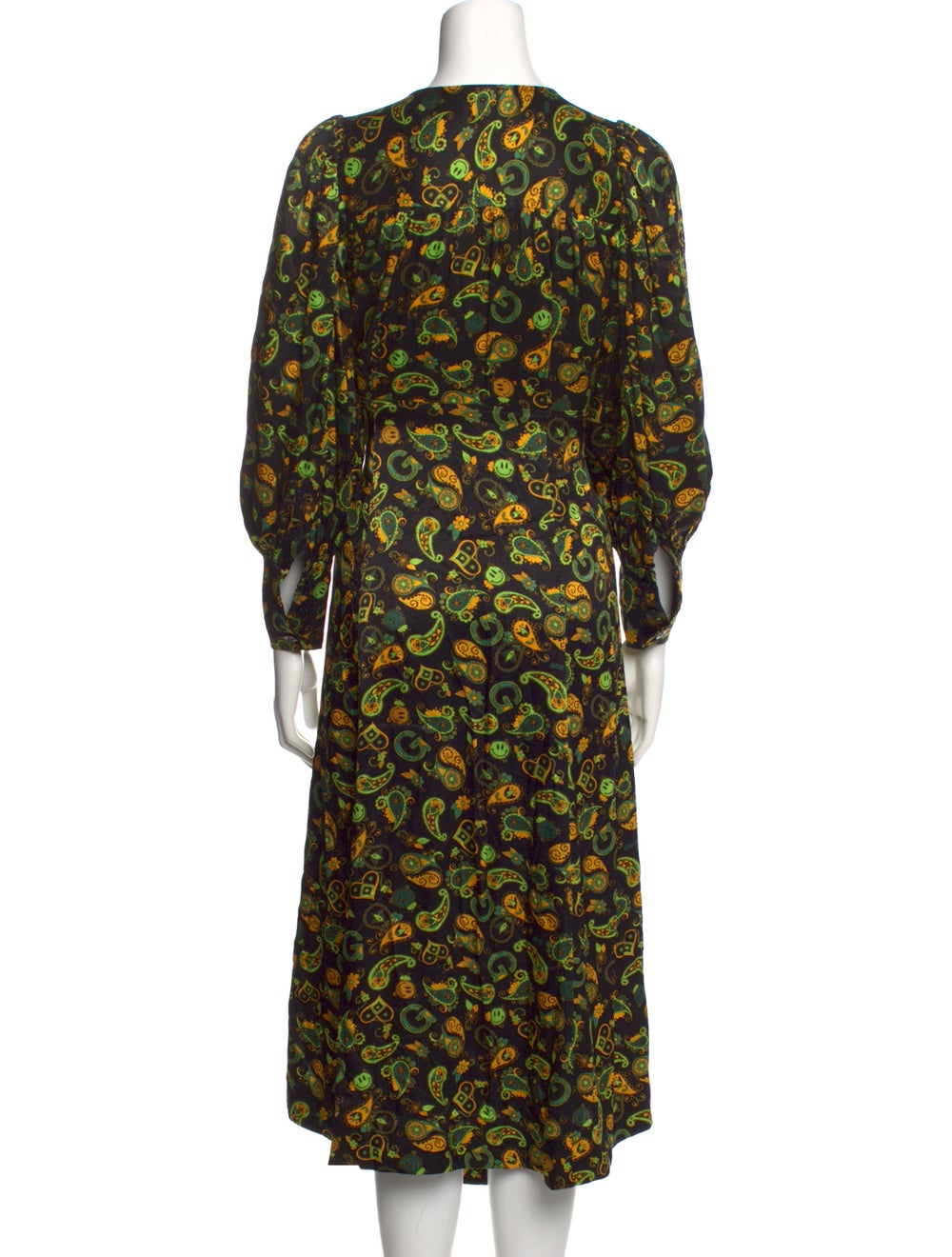 Ganni Floral Print Long Dress - image 3