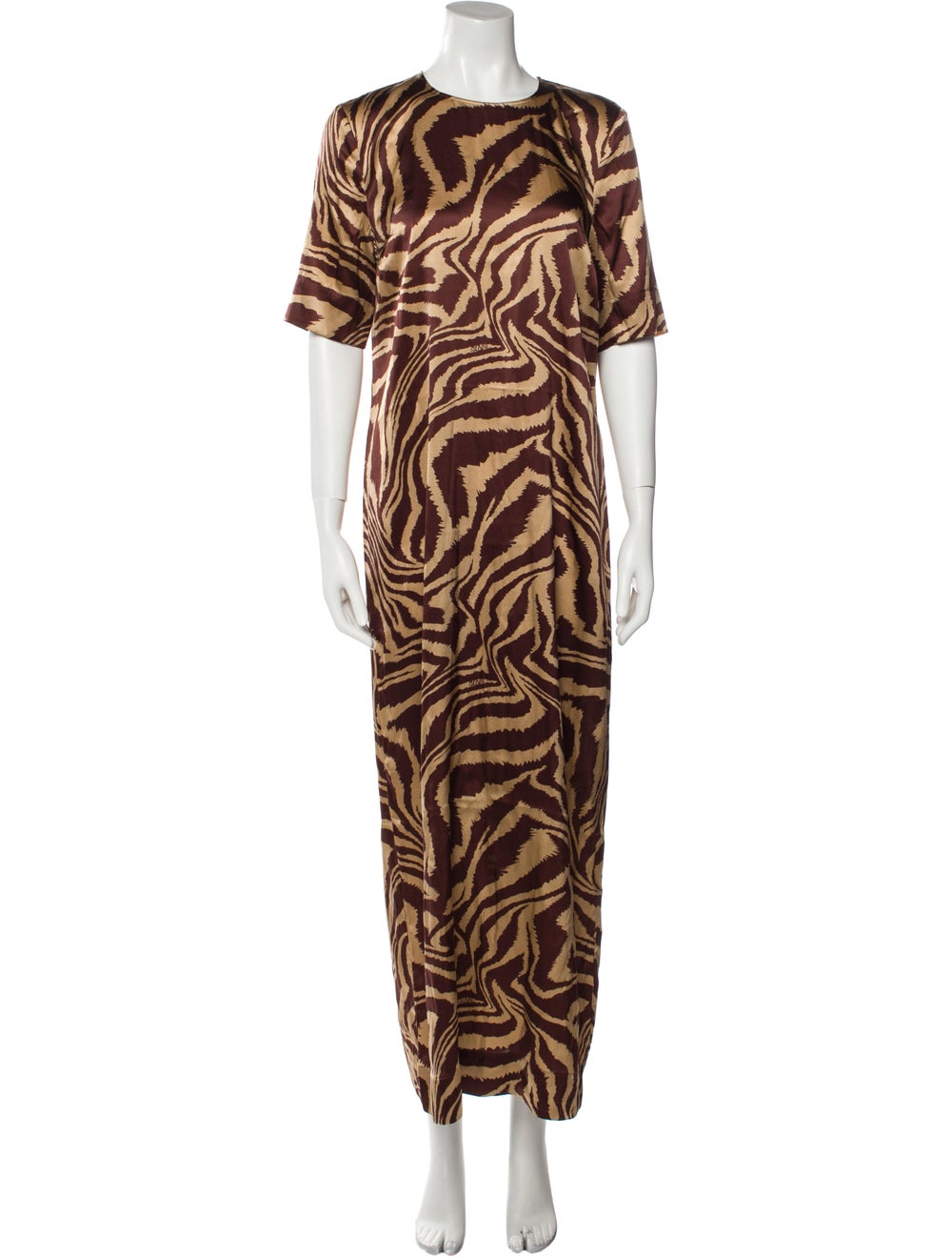 Ganni Silk Long Dress - image 1