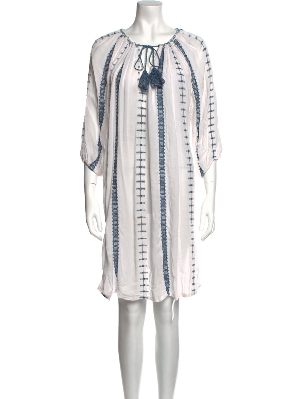 Ganni Striped Mini Dress - image 1