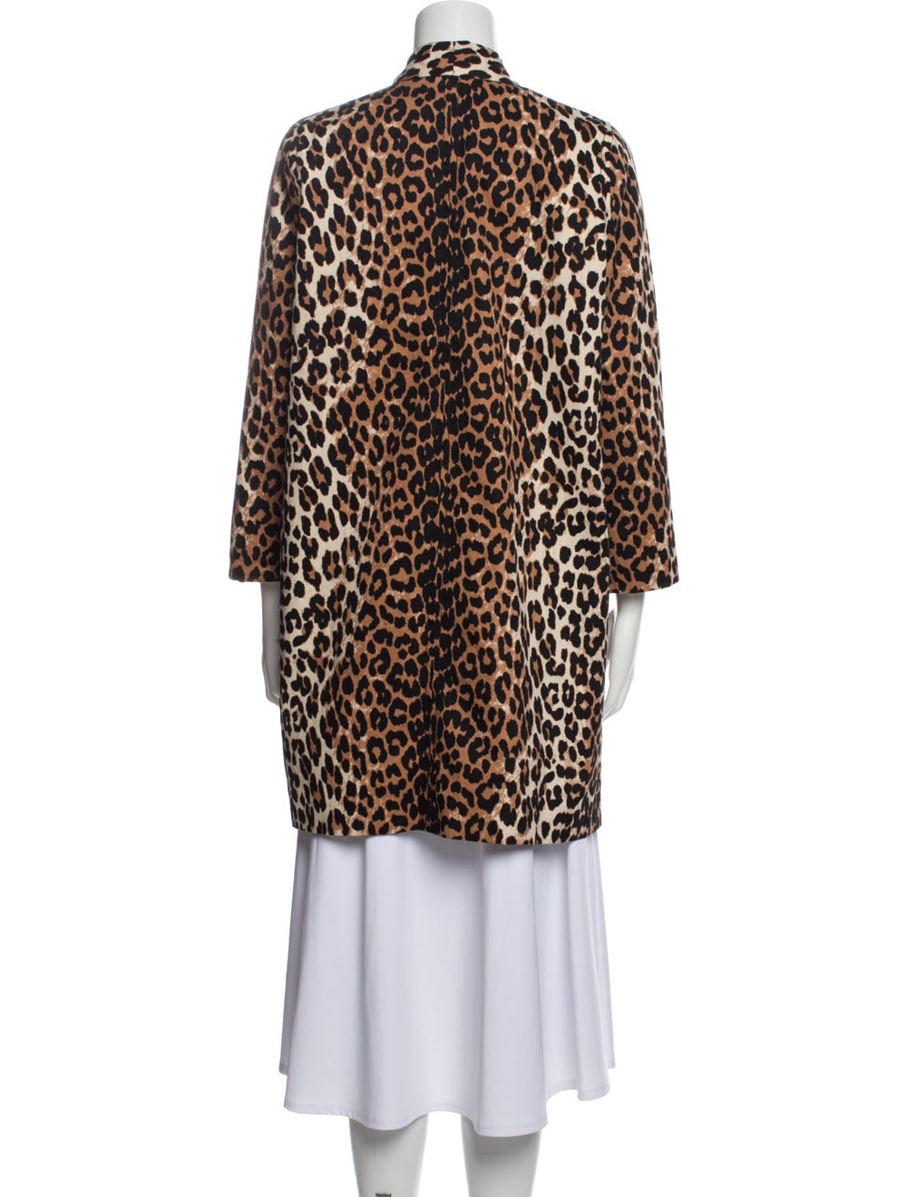 Ganni Animal Print Coat - image 3