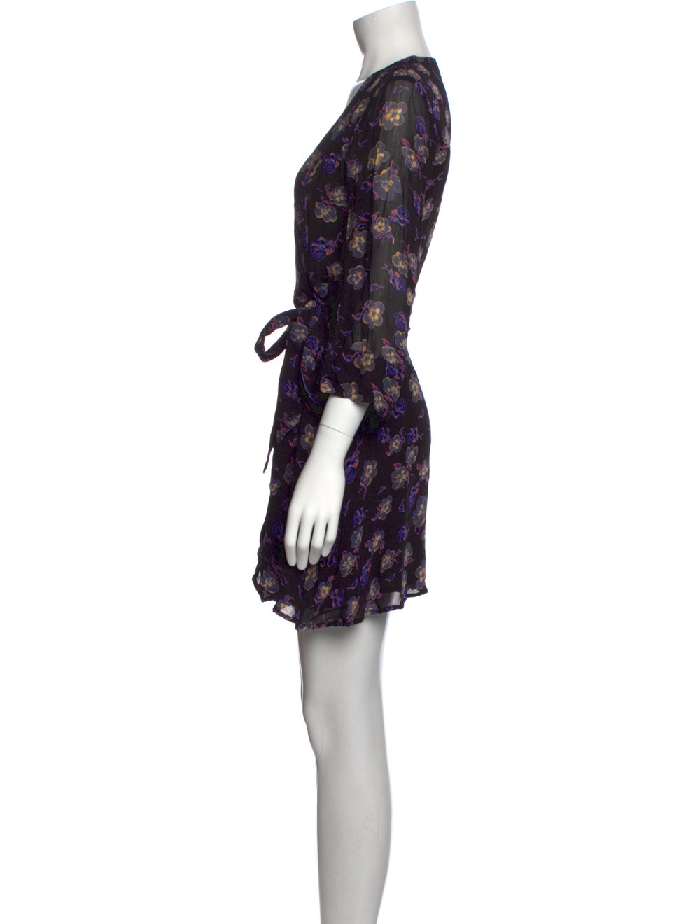 Ganni Floral Print Mini Dress - image 2